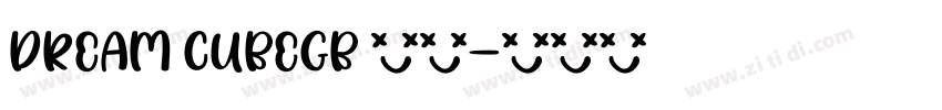 Dream CubeGB 下载字体转换